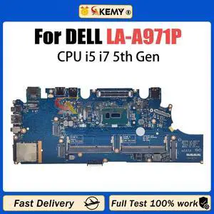 Model1(UMA I5-5300U)
For  Latitude E7250 7250 Laptop Motherboard LA-A971P 02PVP8 0G9CNK 0TPHC4 i3 i5 i7 5th Gen Notebook Mainboard