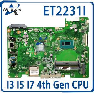 model1
For  ET2231i ET2231A ET2231C ET2231EET2231iR ET2230i ET2232i ET2241iLaptop Mainboard ET2231I DDR3L All-in-one Motherboard