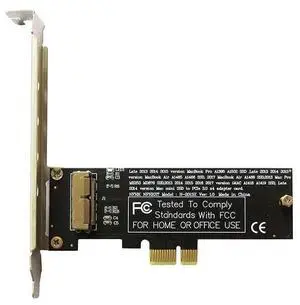 PCIe x1 Convert Card Riser Adapter for 2013 2014 2015 2017 MACBOOK AIR A1466 A1465 ME864 ME865 ME866 MD711 MD712 MD760 MD761 SSD