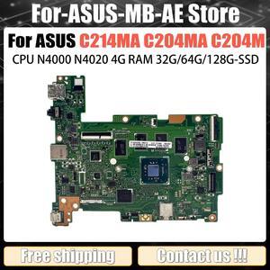 Model8(UMA N4120 4GB 64G)
For  Mainboard C214MA Laptop Motherboard C204 C204M C214 CPU N4000 N4100 N4020 N5000 N5030 2GB 4GB RAM ed
