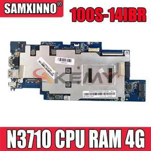 Model1(UMA N3060 4GB 32G)
For  ideapad 100S-14IBR laptop motherboard 1501B-01-01 With N3060 CPU 2G RAM SSD 32G ed Fully Work
