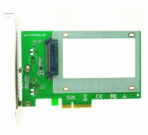 PCIE Riser U.2 To PCI Express3.0 X4 Adapter Interface Gen3 Transfer Card X99 Hard Drive Computer Components Expansion For Server