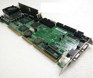 100% OK IPC Board SBC8161 Rev.C1 SBC8161VE Full-size CPU Card ISA PCI Industrial Embedded Mainboard PICMG 1.0 With CPU RAM 2*LAN