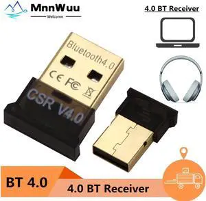 BT 4.0 Wireless USB Adapter Bluetooth Receiver Audio Music Dongle Wireless USB Adapter for Computer Laptop