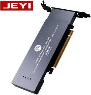 JEYI iHyper-Pro m.2 X16 TO 4X NVME  PCIE3.0 GEN3  RAID CARD PCI-E VROC  M.2X16 M2X16 4XX4