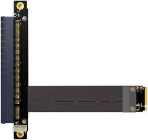 Extension Cable R43SR M.2 NGFF NVMe Key M to PCIE X16 Graphics Card Riser Adapter 16X PCI-E for M.2 2230 2242 2260 2280