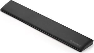 Redragon P037 Meteor L Computer Keyboard Wrist Rest Pad, Ergonomic Soft Memory Foam Wrist Support w/Anti-Slip Rubber Base, 100% 104 Keys Standard Size 17.12 x 2.87 in, 0.78 inch (20mm) Height, Black