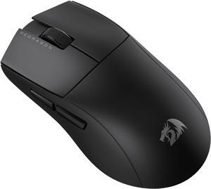 Redragon M916 STD 3-Mode Wireless Gaming Mouse, 49G Ultra-Light 24K DPI Mice w/Ergonomic Natural Grip Build, Full Programmable Buttons, Software Supports DIY Keybinds & DPI