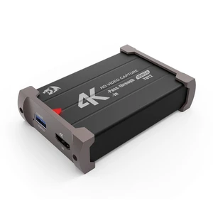 Redragon VC321 4K Video Capture Card, USB 3.0 1080p 60fps Video Capture, 4K HDMI Pass-Through, Zero-Latency Streaming, Compatible with Windows/Mac, Game Capture for PS5, Xbox, NS, DSLR, OBS Redragon VC321 4K Video Capture Card, USB 3.0 1080p 60fps Video Capture, 4K HDMI Pass-Through, Zero-Latency Streaming, Compatible with Windows/Mac, Game Capture for PS5, Xbox, NS, DSLR, OBS