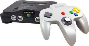 Nintendo 64 N64 Video Game Console with Matching Controller and Cables