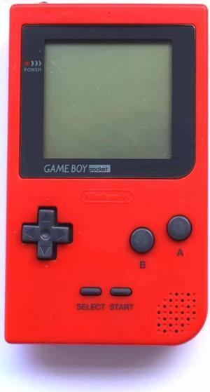Nintendo Gameboy Pocket Console - Red