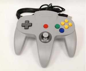NEW Nintendo 64 N64 Gray Controller