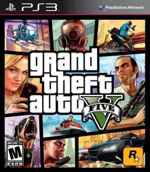 Grand Theft Auto V PS3 Video Games - PlayStation 3