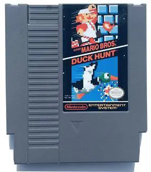 Super Mario Brothers/Duck Hunt Video Games - NES Game