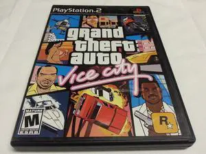 Sony - Grand Theft Auto Vice City PlayStation Video games - PS2 Game