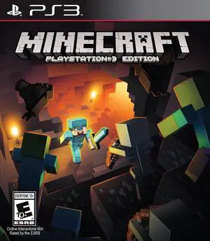 Minecraft PlayStation Video Games - PS3 Game