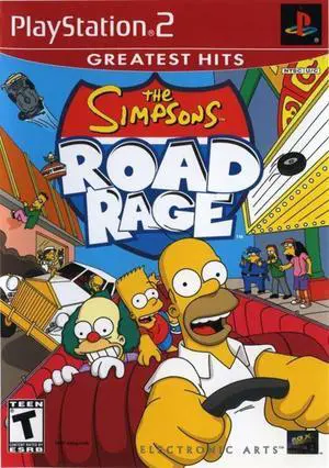 Sony - Simpsons Road Rage PlayStation Video Games - PS2 Game