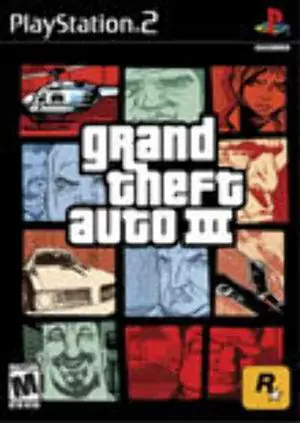 Grand Theft Auto III PlayStation 2 Video Games - PS2 Game