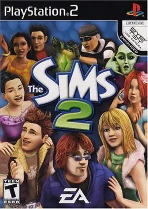 Sony - Sims 2 PlayStation 2 Video Games - PS2 Game