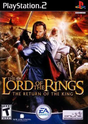 Sony - Lord of the Rings Return of King PlayStation 2 Video Game - PS2 Game