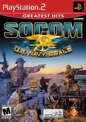 Sony - SOCOM II US Navy Seals PlayStation 2 Video Games - PS2 Game