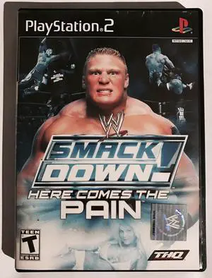 Sony - WWE Smackdown Here Comes the Pain PlayStation 2 Video Game - PS2 Game