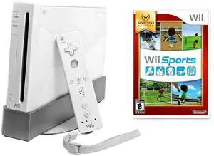 Nintendo - Wii Console Wii Sports Bundle - White
