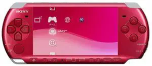 Sony PlayStation Portable PSP-3000 Handheld Gaming Console  Red