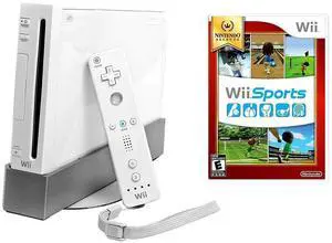 Nintendo Wii Console White - Wii Sports Bundle Nintendo Wii Console White - Wii Sports Bundle