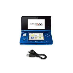 Nintendo 3DS Handheld Game Console, Cobalt Blue Refurbished Dual-Screen Portable Video Game System Nintendo 3DS Handheld Game Console, Cobalt Blue Refurbished Dual-Screen Portable Video Game System