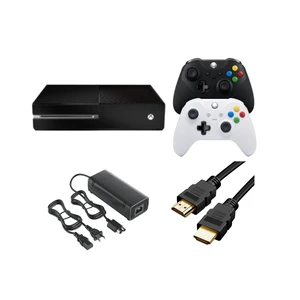 Microsoft Xbox One 1TB Video Game Console Bundle Includes 2 Controllers (Black & White), Power Supply, and HDMI Cable Microsoft Xbox One 1TB Video Game Console Bundle Includes 2 Controllers (Black & White), Power Supply, and HDMI Cable