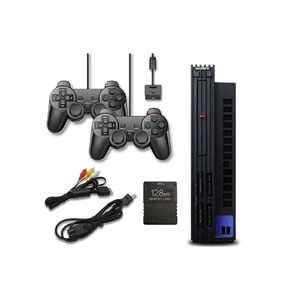 Sony PlayStation 2 PS2 Console System Bundle with 2 Wired Controllers & 128MB Memory Card Sony PlayStation 2 PS2 Console System Bundle with 2 Wired Controllers & 128MB Memory Card