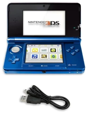 Nintendo 3DS Handheld Game Console, Cobalt Blue - Dual-Screen Portable Video Game System Nintendo 3DS Handheld Game Console, Cobalt Blue - Dual-Screen Portable Video Game System
