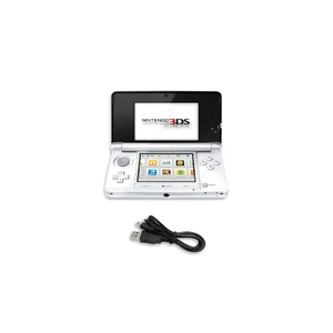 Nintendo 3DS Handheld Game Console, Ice White - Dual-Screen Portable Video Game System Nintendo 3DS Handheld Game Console, Ice White - Dual-Screen Portable Video Game System