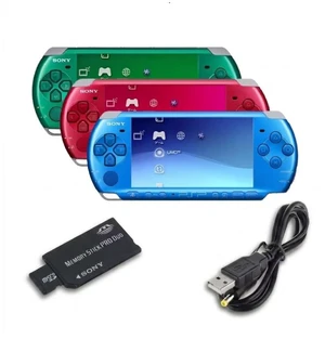 Sony PlayStation Portable PSP 3000 Handheld Console Random Color - 32GB Memory Card Included Sony PlayStation Portable PSP 3000 Handheld Console Random Color - 32GB Memory Card Included