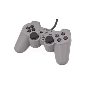 Official OEM Sony PlayStation 1 PS1 DualShock Wired Controller - Classic Gray Official OEM Sony PlayStation 1 PS1 DualShock Wired Controller - Classic Gray