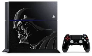 Sony PlayStation 4 PS4 Fat 500GB Star Wars Darth Vader Limited Edition Gaming Console Bundle with Wireless Controller and Cables Sony PlayStation 4 PS4 Fat 500GB Star Wars Darth Vader Limited Edition Gaming Console Bundle with Wireless Controller and Cables