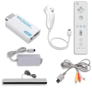 Retrofam Wii Accessories Bundle compatible with Nintendo Wii Console Retrofam Wii Accessories Bundle compatible with Nintendo Wii Console