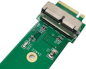 PCIE X4 M.2 NGFF M Key Adapter Riser Converter Card To 2013 2014 2015 A1466 A1465 Air Mac Pro SSD Expansion Add on Card M2 E-089
