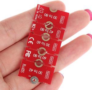 M2+ M2PLUS NGFF NVME M.2 Extended Bracket Transfer 2230 2242 2260 2280 Adapter SD&HI