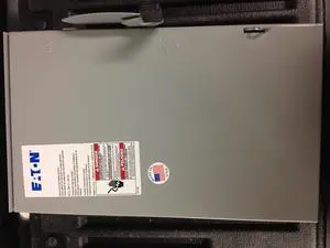 Eaton / Control Automation DG322NRB SWITCH; GENERAL DUTY SAFETY; 3 POLE; 60A; NEMA 3R; FUSIBLE W/NEUTRAL