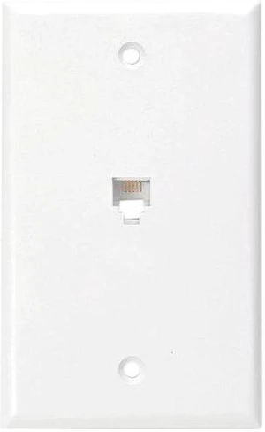 Standard Flush Mount Jack White Standard Flush Mount Jack White