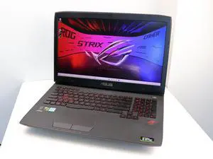ASUS ROG - 17.3" NVIDIA GeForce GTX 980M - Intel Core i7-4710HQ - 20GB Memory - 512 GB SSD + 1TB HDD - Windows 11 64-Bit Gaming Laptop - G751JM