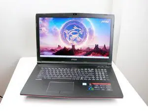 MSI GE72VR 7RF - 17.3" NVIDIA GeForce GTX 1060 - Intel Core i7-7700HQ - 16GB Memory - 512GB SSD + 1TB HDD - Windows 11 Gaming Laptop