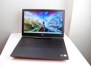 Dell Inspiron 7000 Series 15.6" IPS FHD VR Ready Notebook, Intel Quad Core i5-7300HQ Upto 3.5GHz, NVIDIA GeForce GTX 1050 Ti 4GB, 16GB RAM, 256GB SSD + 1TB HDD, Backlit Keyboard, HDMI, Windows 11
