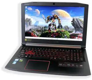 Acer America Predator Helios 300 G3-571-77QK 15.6" IPS Intel Core i7 7th Gen 7700HQ (2.80 GHz), 6GB NVIDIA GeForce GTX 1060, 16GB DDR4 Memory, 256GB SSD + 1TB HDD, Windows 11 Gaming Laptop Acer America Predator Helios 300 G3-571-77QK 15.6" IPS Intel Core i7 7th Gen 7700HQ (2.80 GHz), 6GB NVIDIA GeForce GTX 1060, 16GB DDR4 Memory, 256GB SSD + 1TB HDD, Windows 11 Gaming Laptop