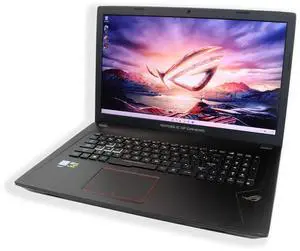 ASUS STRIX - 17.3" - Intel Core i7 7th Gen 7700HQ (2.80GHz) - NVIDIA GeForce GTX 1050 Ti - 16GB DDR4 - 256GB SSD + 1TB HDD - Full HD (1920x1080) - RGB keyboard - Windows 11 - Gaming Laptop ASUS STRIX - 17.3" - Intel Core i7 7th Gen 7700HQ (2.80GHz) - NVIDIA GeForce GTX 1050 Ti - 16GB DDR4 - 256GB SSD + 1TB HDD - Full HD (1920x1080) - RGB keyboard - Windows 11 - Gaming Laptop