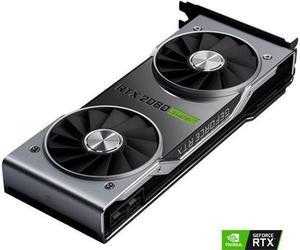 NVIDIA - NVIDIA GeForce RTX 2080 Super 8GB GDDR6 PCI Express 3.0 Graphics Card - Black/Silver 9001G1802540000