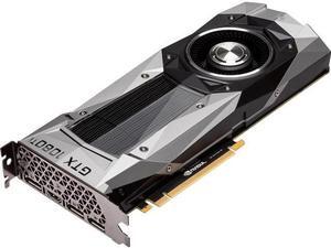 NVIDIA 900-1G611-2550-000 GeForce GTX 1080 Ti Founders Edition DirectX 12 11GB 352-Bit GDDR5X PCI Express 3.0 x16 HDCP Ready SLI Support Video Card