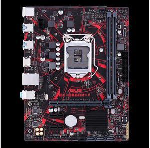 ASUS EX-B360M-V Micro-ATX LGA 1151 B360 feature with luminous anti-moisture coating, USBGuard, and 8-pin power connector, Support 8/9th Intel Processor